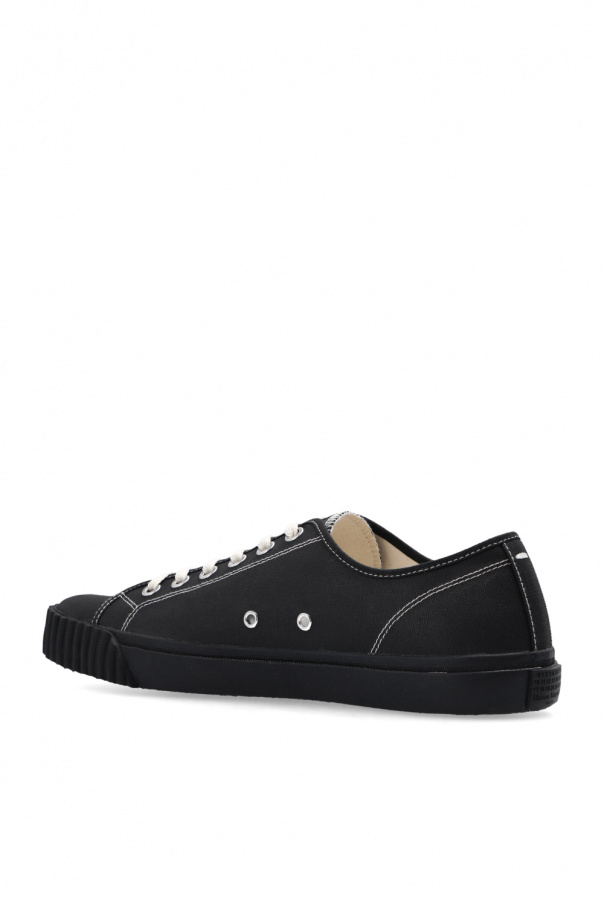 Hoops Mid Shoes Pure Black Tabi sneakers Maison Margiela